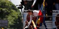 Líder de oposição venezuelana Maria Corina Machado participa de marcha em defesa da democracia, em Caracas
03/08/2024
REUTERS/Leonardo Fernandez Viloria  Foto: Reuters