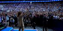 Vice-presidente e candidata democrata à Presidência dos EUA, Kamala Harris, em Glendale, Arizona
09/08/2024
Julia Nikhinson/Pool via REUTERS  Foto: Reuters