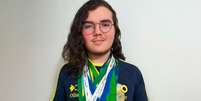 Com apenas 17 anos, Rafael Joaquim Parra já é dono de 43 medalhas em olimpíadas  Foto: Arquivo pessoal