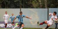 Flamengo soube se defender bem para garantir triunfo sobre o Grêmio, fora de casa –  Foto: Vinicius Saraiva / Grêmio FBPA / Jogada10