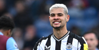 Bruno Guimarães, em ação pelo Newcastle  Foto: Divulgação / Newcastle / Lance!