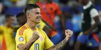 James Rodríguez teve grandes atuações na Copa América 2024 –  Foto: Timothy A. Clary/AFP via Getty Images / Jogada10