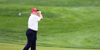 Donald Trump tem três clubes de golf (Doral, Mar-a-Lago e Bedminster).  Foto: Getty Images