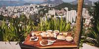 Santê, em Santa Teresa, serve café com vista da Cidade Maravilhosa  Foto: Reprodução/Instagram/@sante.rio