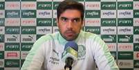 Abel Ferreira deu declaração polêmica em coletiva após goleada do Palmeiras  Foto: Reprodução / Lance!