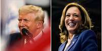 Imagem combinada de Trump e Kamala
08/2024
REUTERS/Umit Bektas/Elizabeth Frantz  Foto: Reuters