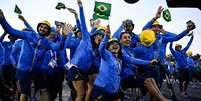 Cerimônia de abertura dos Jogos Paralímpicos   Foto: Julien De Rosa / Reuters