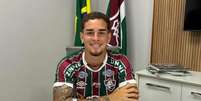 Meia Agner, atualmente no Fluminense, é a grande aposta do Palmeiras para formar um grande nome nos próximos anos —  Foto: Comunicação/Fluminense / Jogada10