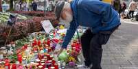 Mortos no atentado durante um festival de rua em Solingen foram homenageados pelos moradores da cidade  Foto: DW / Deutsche Welle