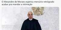 'Adeus, Twitter', 'Onde vou reclamar?' e mais: web reage após intimação de Moraes sobre X  Foto: Reprodução/Redes Sociais 