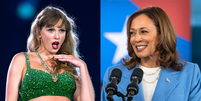 Grupo de fãs de Taylor Swift arrecada fundos para Kamala Harris  Foto: Getty Images