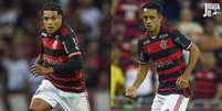 Igor Jesus e Matheus Gonçalves, da base do Flamengo, podem deixar o clube - Foto: Marcelo Cortes/CRF / Jogada10