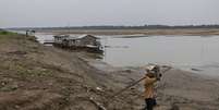 Rio Solimões e a Bacia do Rio Amazonas sofrem com forte seca neste ano Foto: Divulgação/SGB / Estadão