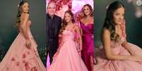 Rafa Justus posta foto do primeiro look da festa de 15 anos e beleza impressiona: 'Uma verdadeira princesa'.  Foto: Instagram, Rafaella Justus / @conradis / Brazil News / Purepeople