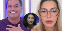 'Não vai se aquietar enquanto não matar Simaria': após briga ser exposta, Antonia Fontenelle faz grave acusação a Leo Dias. Foto: Reprodução, SBT/Instagram/TV Globo / Purepeople