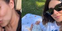 Fernanda Paes Leme faz declaração para a filha Pilar no Instagram: 'É a protagonista'.  Foto: Reprodução, Instagram / Purepeople