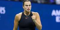 Sabalenka no US Open Foto: Simon Bruty/USTA / Esporte News Mundo