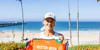 Tati Weston-Webb no WSL Finals. Foto: WSL/Pat Nolan / Esporte News Mundo