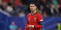 Cristiano Ronaldo (Portugal) durante jogo contra a França, no dia 05.07.2024 Foto: Sportimage Ltd / Alamy Stock Photo