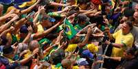 Ato bolsonarista na Av. Paulista no 7 de setembro  Foto: REUTERS/Carla Carniel