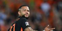 Depay em ação com a camisa da Holanda  Foto: Depay atuando com a camisa da Holanda  JOHN THYS/AFP / Lance!