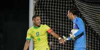 Rayan (direita) comemora primeiro gol do Brasil Sub-20 em São Januário - Foto: Staff Images / CBF / Jogada10