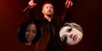 Justin Timberlake incentivou Britney Spears a fazer um aborto e ajudou a 'destruir' carreira de Janet Jackson.  Foto: Getty Images, Reprodução/Instagram/YouTube / Purepeople