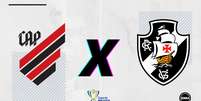 Athletico terá pela frente o Vasco Foto: ENM / Esporte News Mundo