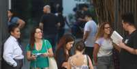 Candidatos chegam para realização do Concurso Nacional Unificado em faculdade no Rio de Janeiro.  Foto: Pedro Kirilos/Estadão / Estadão