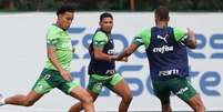  Foto: Cesar Greco/Palmeiras/by Canon - Legenda: Treino do Palmeiras nesta terça-feira / Jogada10