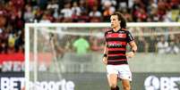 David Luiz (Flamengo) durante jogo contra o Cuiabá, no dia 06.07.2024 Foto: Celso Pupo / Alamy Stock Photo