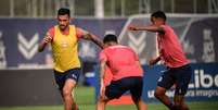 Raul, jogador o Red Bull Bragantino. Foto: Ari Ferreira/Red Bull Bragantino / Esporte News Mundo