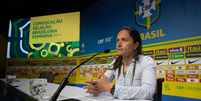 Simone Jatobá  Foto: Treinadora Simone Jatobá, comandante da seleção brasileira feminina Sub-17 (Thais Magalhães/CBF) / Olimpíada Todo Dia