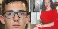 Collin Griffith, de 17 anos, matou a mãe, Catherine Griffith, de 39, a facada  Foto: Reprodução/Redes Sociais/NY Post