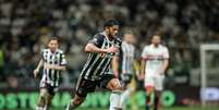 Hulk em campo contra o São Paulo.   Foto: Pedro Souza / Atlético / Esporte News Mundo