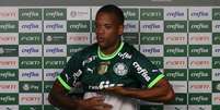 Caio Paulista em apresentação no Palmeiras  Foto: Cesar Greco/Palmeiras