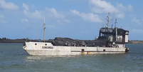 Navio de carga Concórdia estava a caminho de Fernando de Noronha  Foto: Reprodução/g1