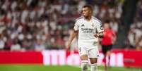 Kylian Mbappe (Real Madrid) durante jogo contra o Real Betis, no dia 01.09.2024 Foto: Magara Press SL / Alamy Stock Photo