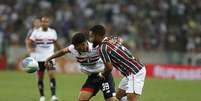 São Paulo foi derrotado pelo Fluminense  Foto: Rubens Chiri/Saopaulofc.net