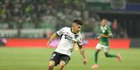 Thiago Almada (Botafogo) durante jogo contra o Palmeiras, no dia 21.08.2024 Foto: ZUMA Press, Inc. / Alamy Stock Photo