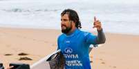 Ian Gouveia na WSL. Foto: Cait Miers / WSL / Esporte News Mundo