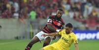 Cabrera marcou o gol da vitória do Peñarol sobre o Flamengo no Maracanã –  Foto: Lucas Bayer/Jogada10 / Jogada10