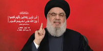 Líder do Hezbollah disse que explosões foram 'puro terrorismo'  Foto: Reuters / BBC News Brasil