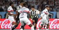 Botafogo x São Paulo.   Foto: Vitor Silva/Botafogo / Esporte News Mundo