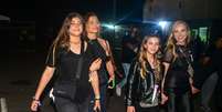 Grazi e Angélica levam as filhas, Sofia e Eva, ao Rock in rio Foto: Victor Chapetta - Agnews