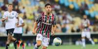 Foto: Lucas Merçon/Fluminense - Legenda: Nonato sofreu grave lesão no nariz / Jogada10