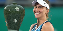 Bia Haddad troféu WTA 500 de Seul Foto: Olimpiada Todo Dia / Olimpíada Todo Dia