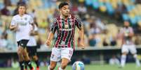 Foto: Marina Garcia/Fluminense - Legenda: Nonato durante a partida do Fluminense com o Botafogo / Jogada10