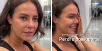 Paolla Oliveira perde o passaporte em viagem à França e fica ‘presa no aeroporto’  Foto: Montagem/Reprodução