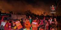 Corpo de Bombeiros resgata cerca de 20 banhistas no DF  Foto: Serviço Operacional de Informação Pública SOINP /CBMDF